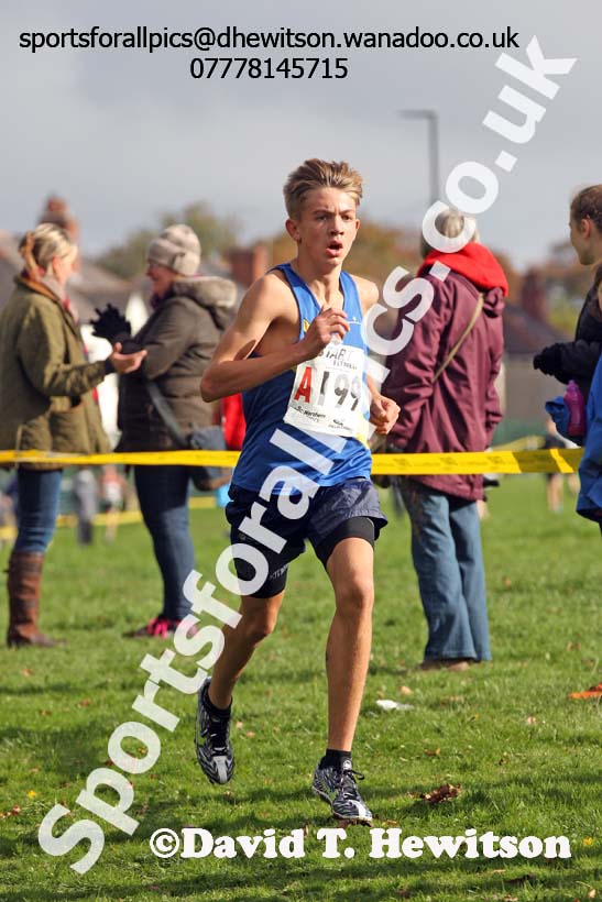 Boys under-15s Northern Cross Country Relays. Photo: David T. Hewitson/Sports for All Pics